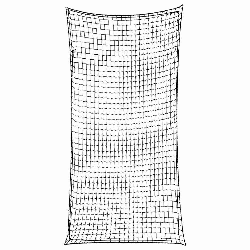 vidaXL Anhängernetz Anhängernetz mit Gummiseil Schwarz 6x3 m PP, BxL: 300x600 m, (1-St)