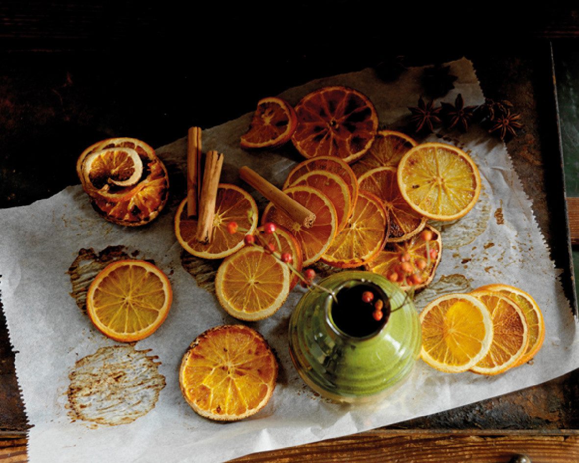 Kaemingk Bastelnaturmaterial, Orangenscheiben getrocknet orange