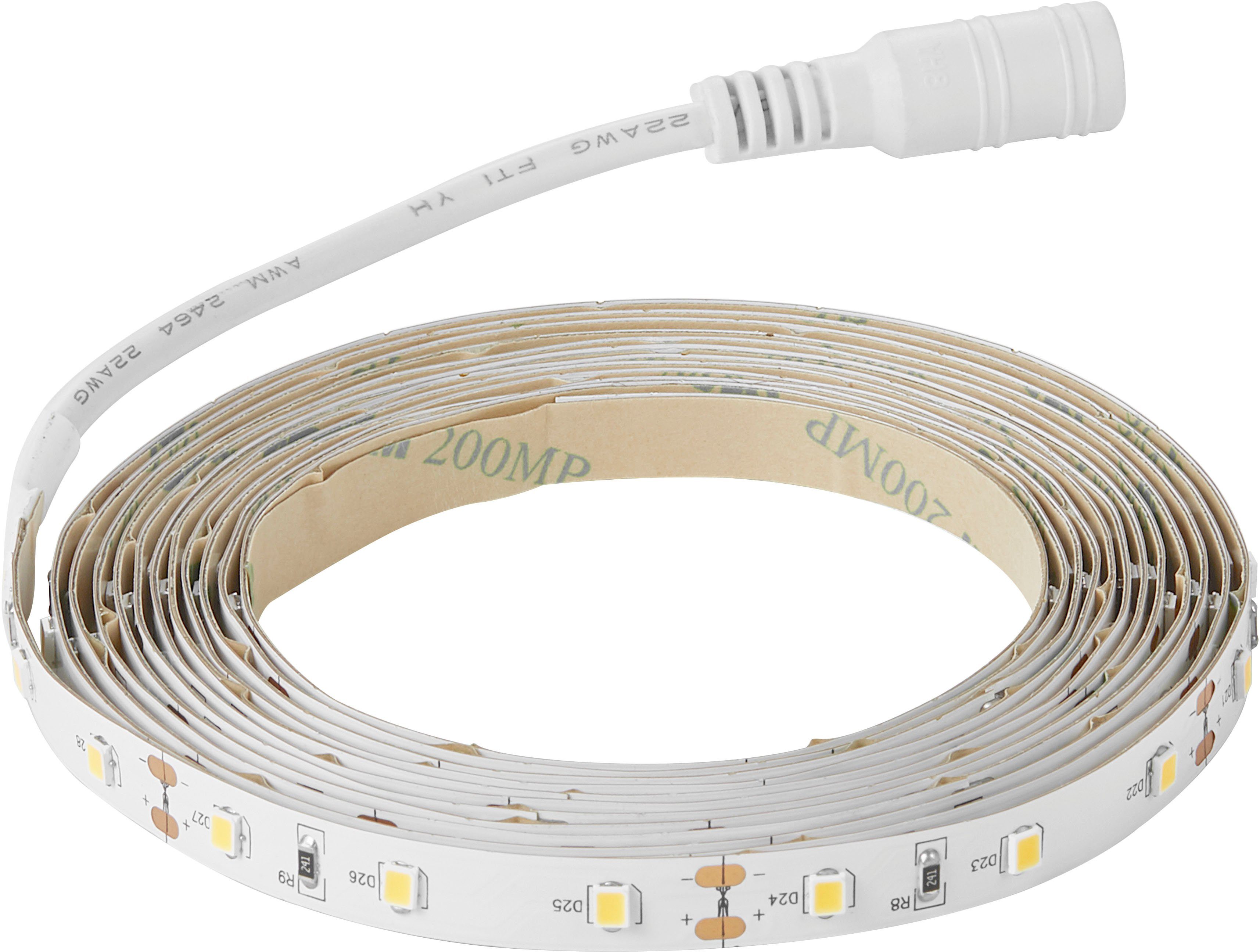 Nordlux LED – Klebeband wiederverwendbar Stripe Streifen, Einfach Ledstrip, anzubringen auf