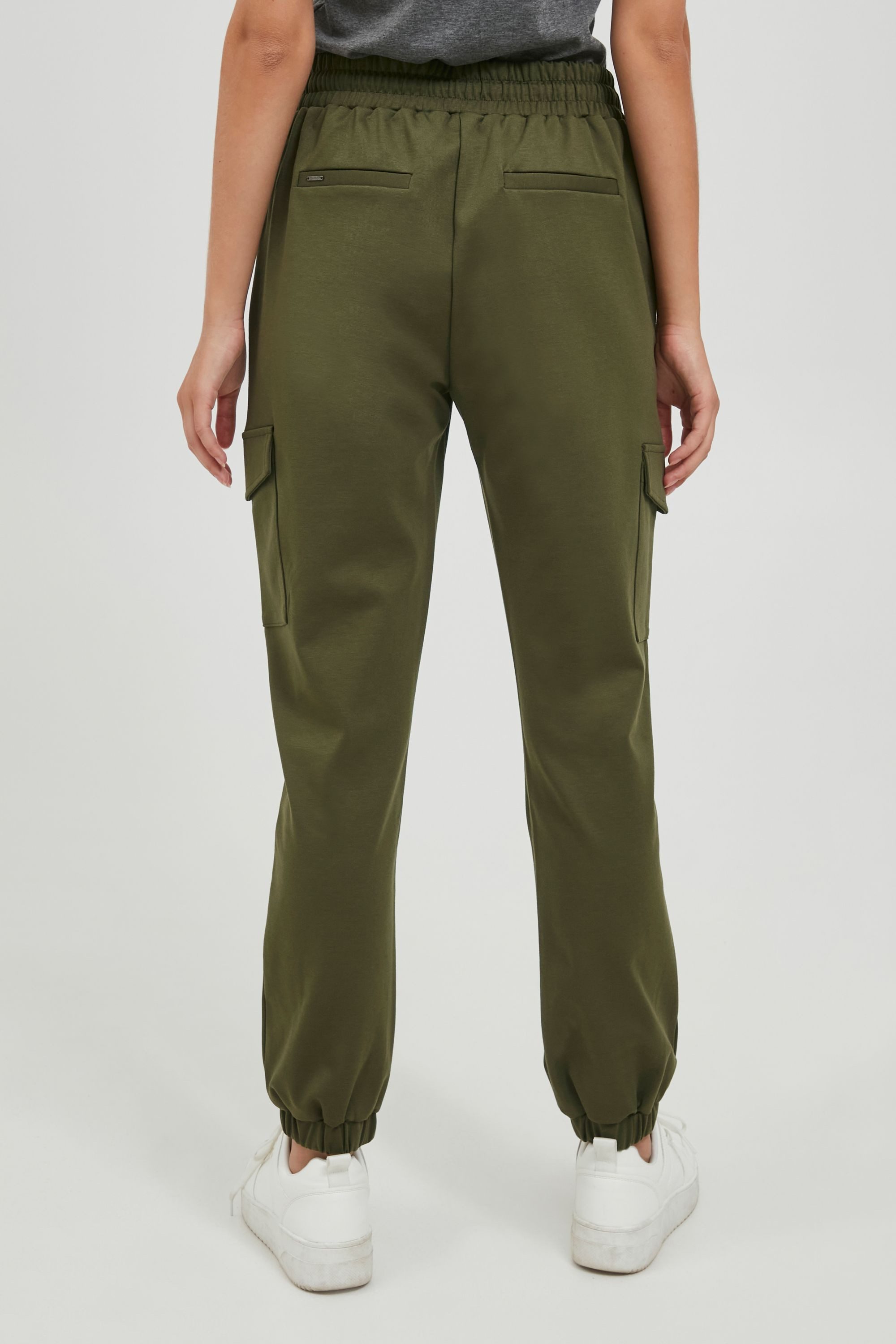 OXMO Cargohose OXHenni Damen Stoffhose Im Cargo Look