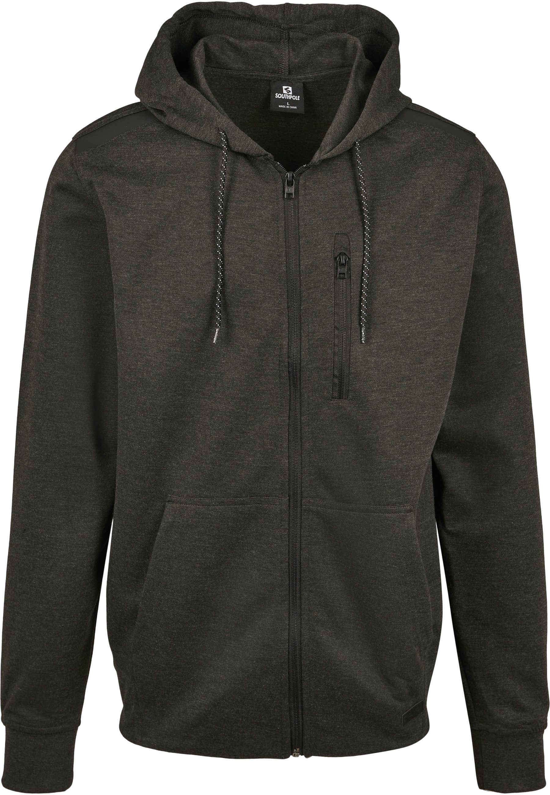 Southpole Kapuzenpullover Southpole Herren Taped Tech Fleece Full Zip Hoody (1-tlg)