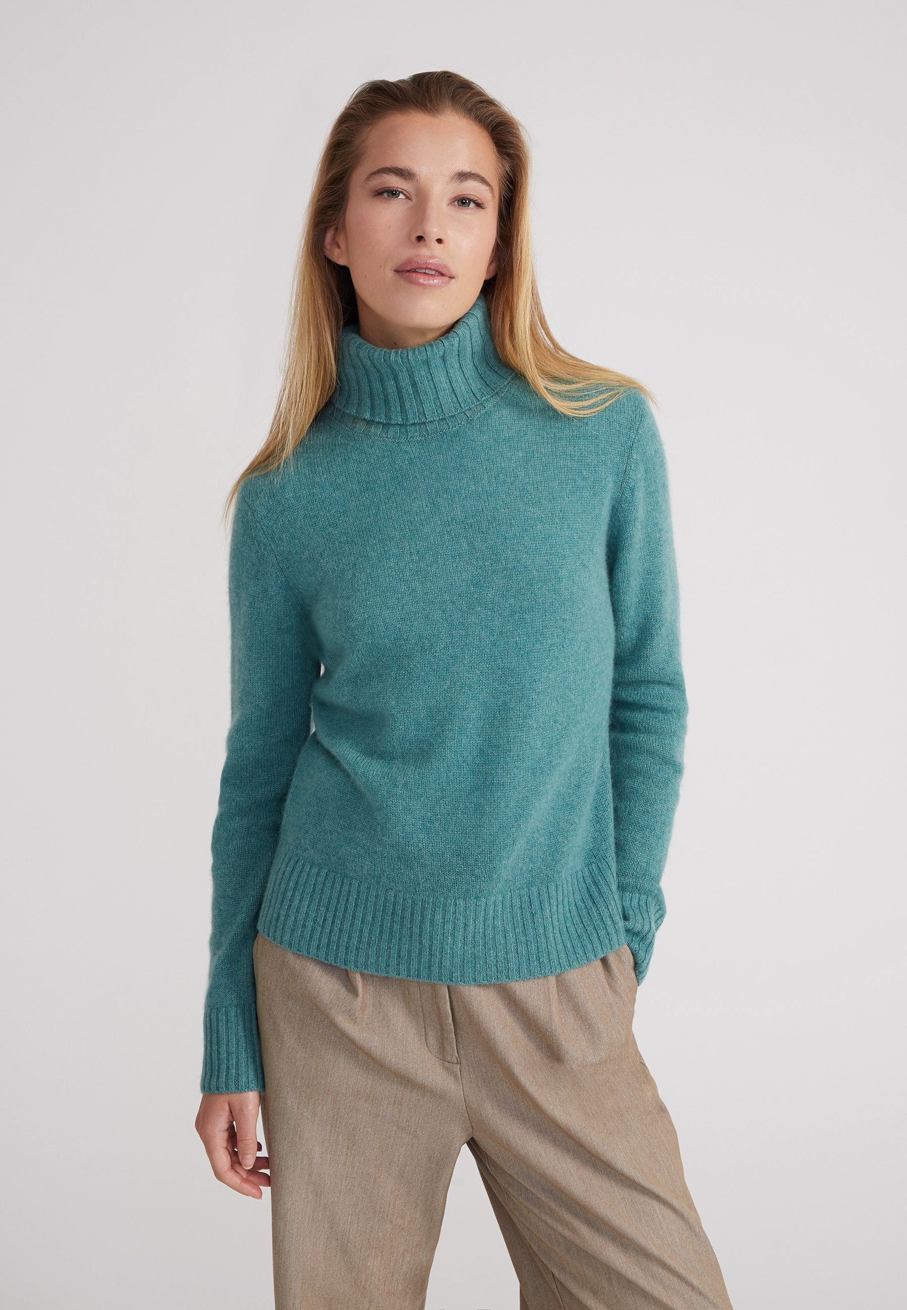 Style & Republic Kaschmirpullover Rollkragenpullover Regular aus 100% Kaschmir Rollkragenpullover Regular aus 100% Kaschmir