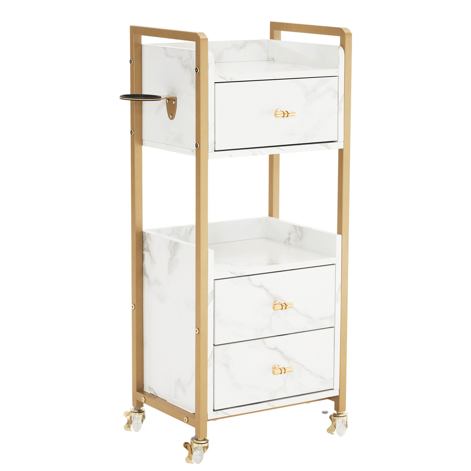 MCombo Servierwagen M MCombo Friseurwagen mit Rollen & 3 Schubladen, Servie günstig online kaufen