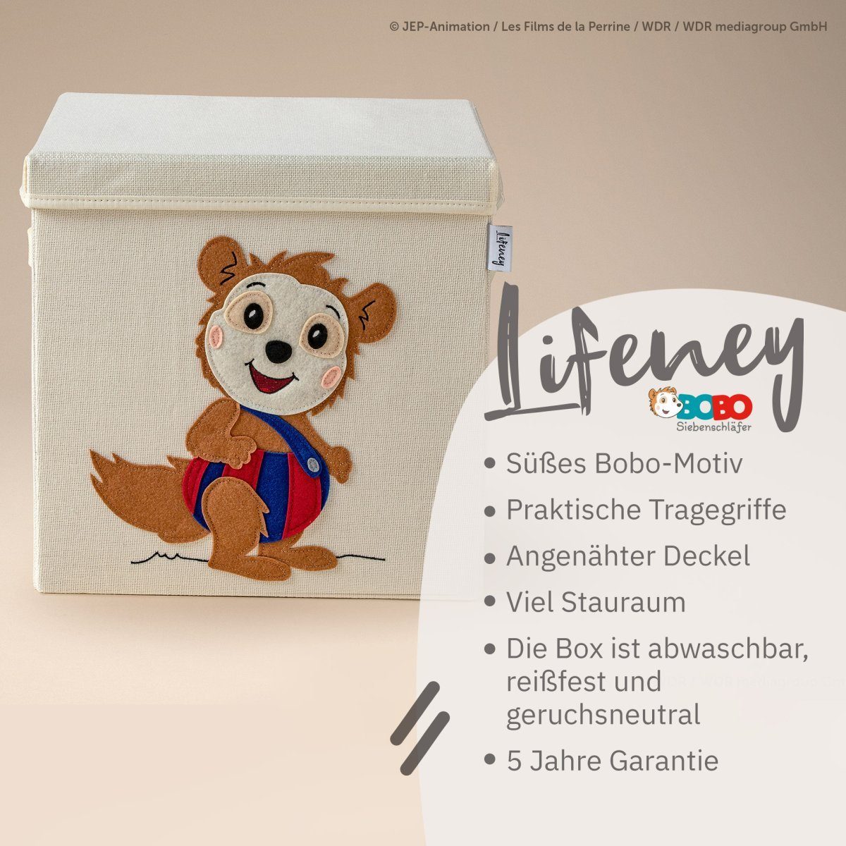 Lifeney Aufbewahrungsbox Aufbewahrungsbox, Stauraumbox, Kinderzimmerbox, Sp günstig online kaufen
