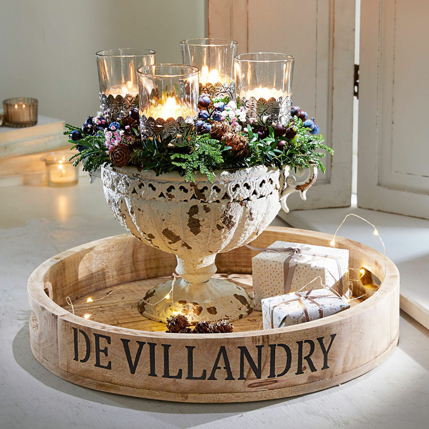 Mirabeau Tischvase Amphore Vescemont antikcreme günstig online kaufen