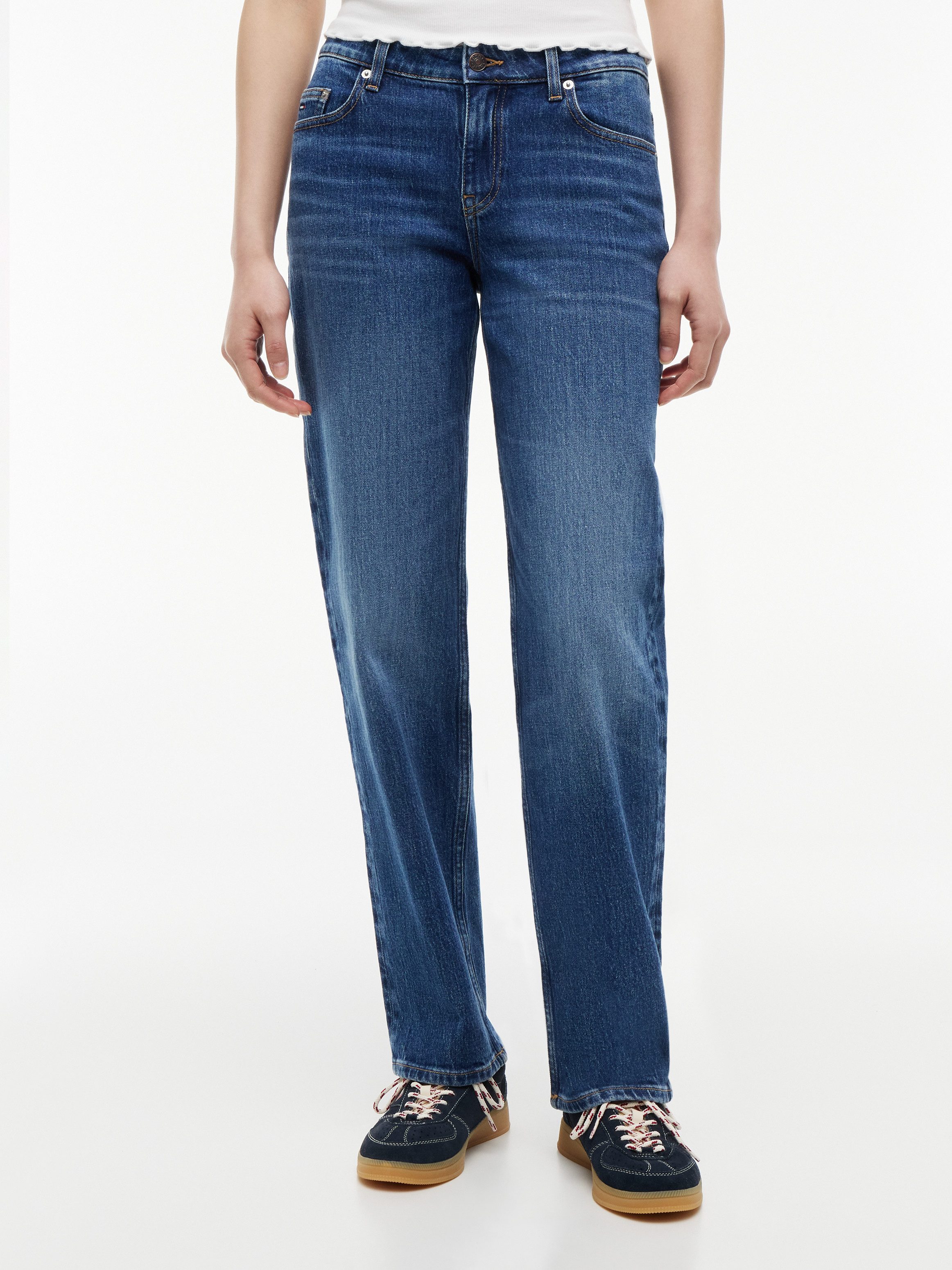 Tommy Jeans Straight-Jeans SOPHIE LW STR BJ0155 Baumwollmischung, low waist
