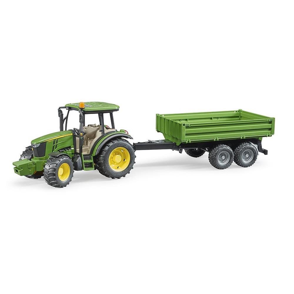 Bruder® Spielzeug-Traktor 02108 John Deere 5115M, mit Bordwandanhänger, 1:1 günstig online kaufen
