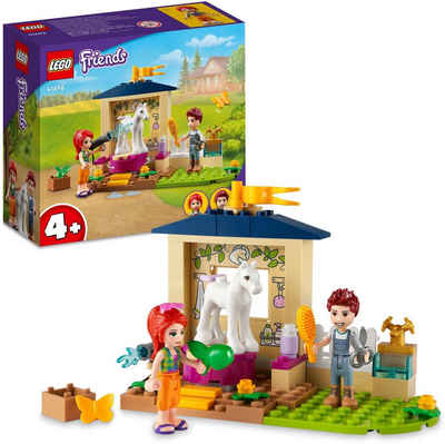 LEGO® Konstruktionsspielsteine Ponypflege (41696), LEGO® Friends, (60 St), Made in Europe