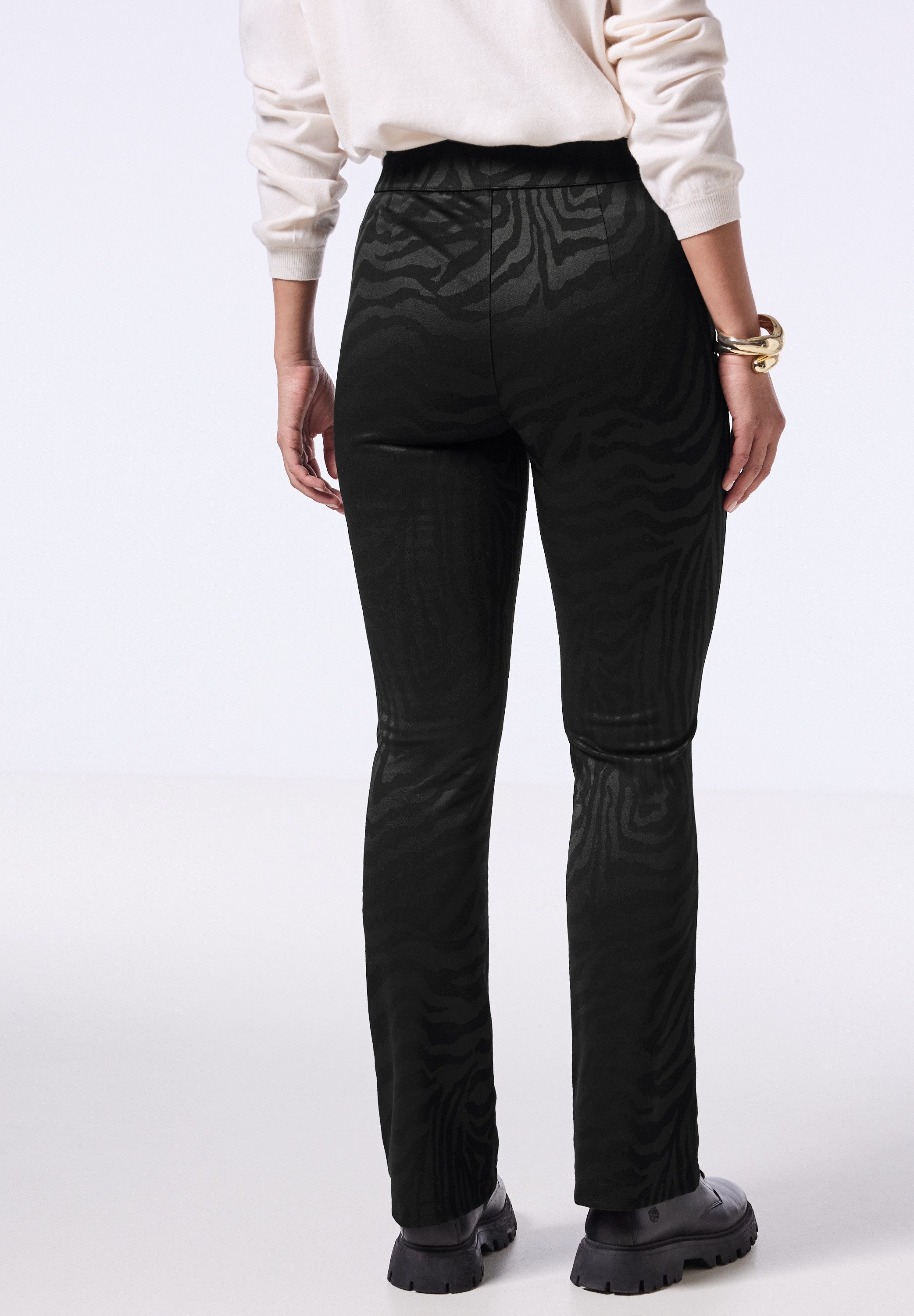 STREET ONE STUDIO Bootcuthose High Waist
