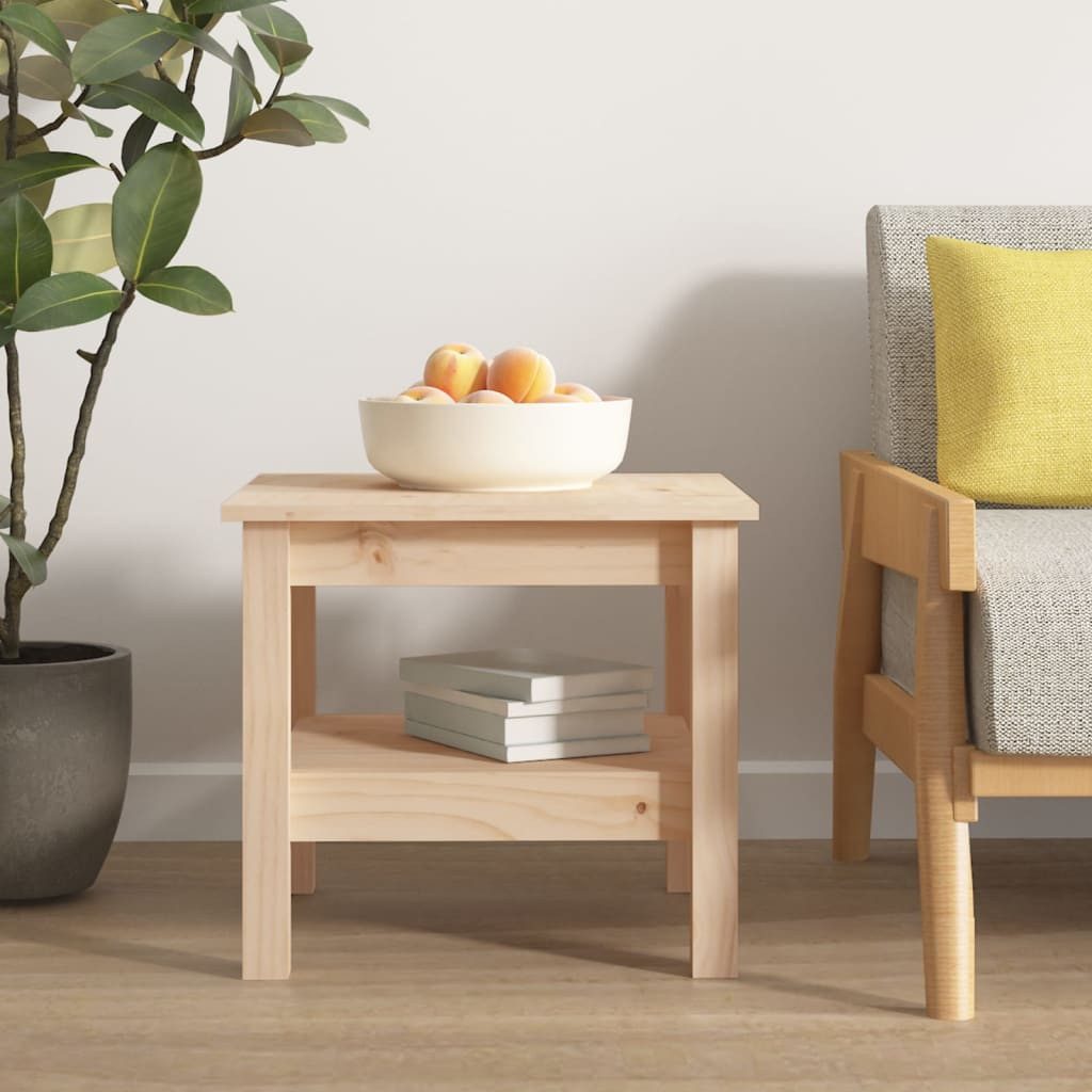 vidaXL Ablagetisch, Couchtisch 45x45x40 cm Massivholz günstig online kaufen