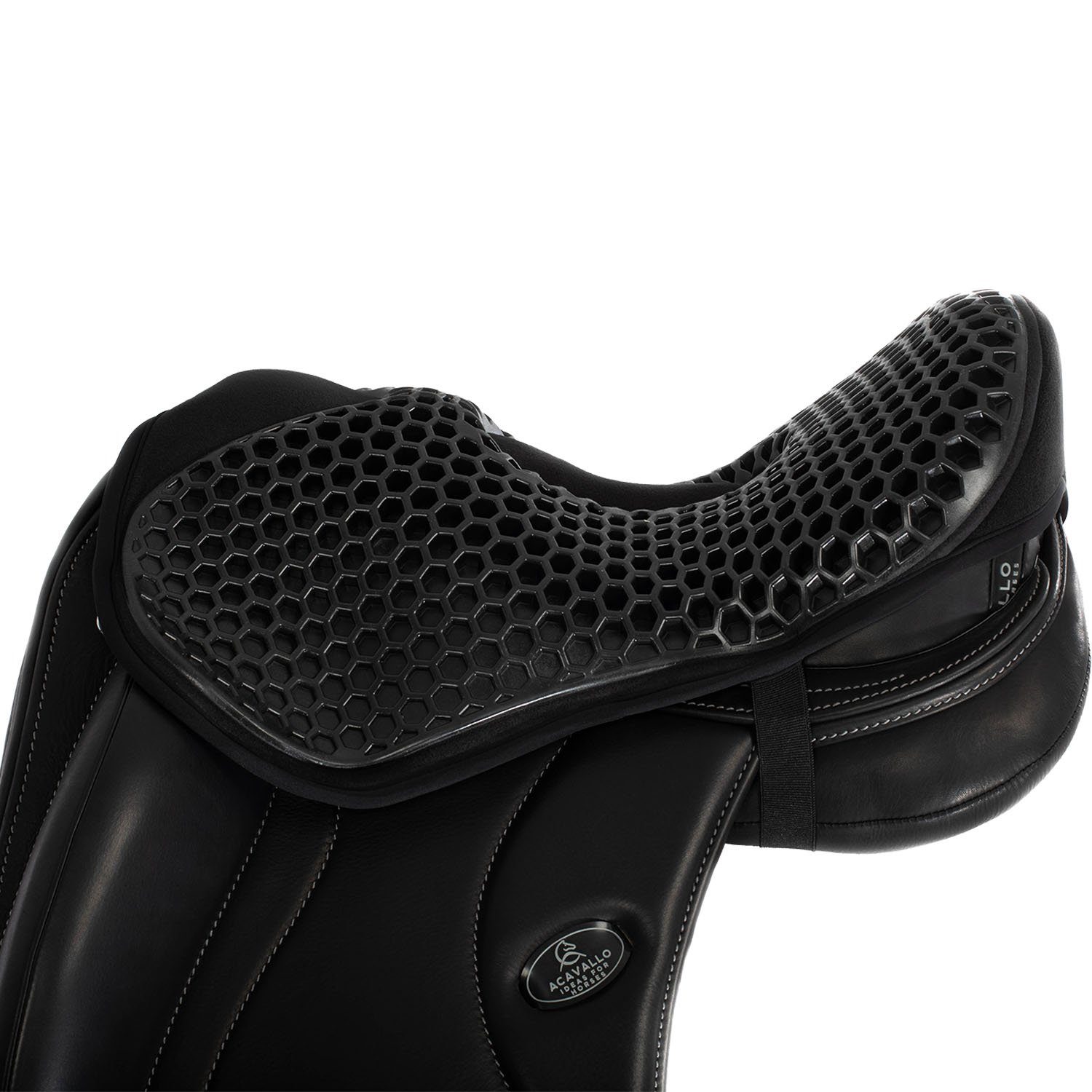 Acavallo Sattelpad Acavallo Sattelsitzkissen Dressur Ortho-Pubis Gel Out 20mm
