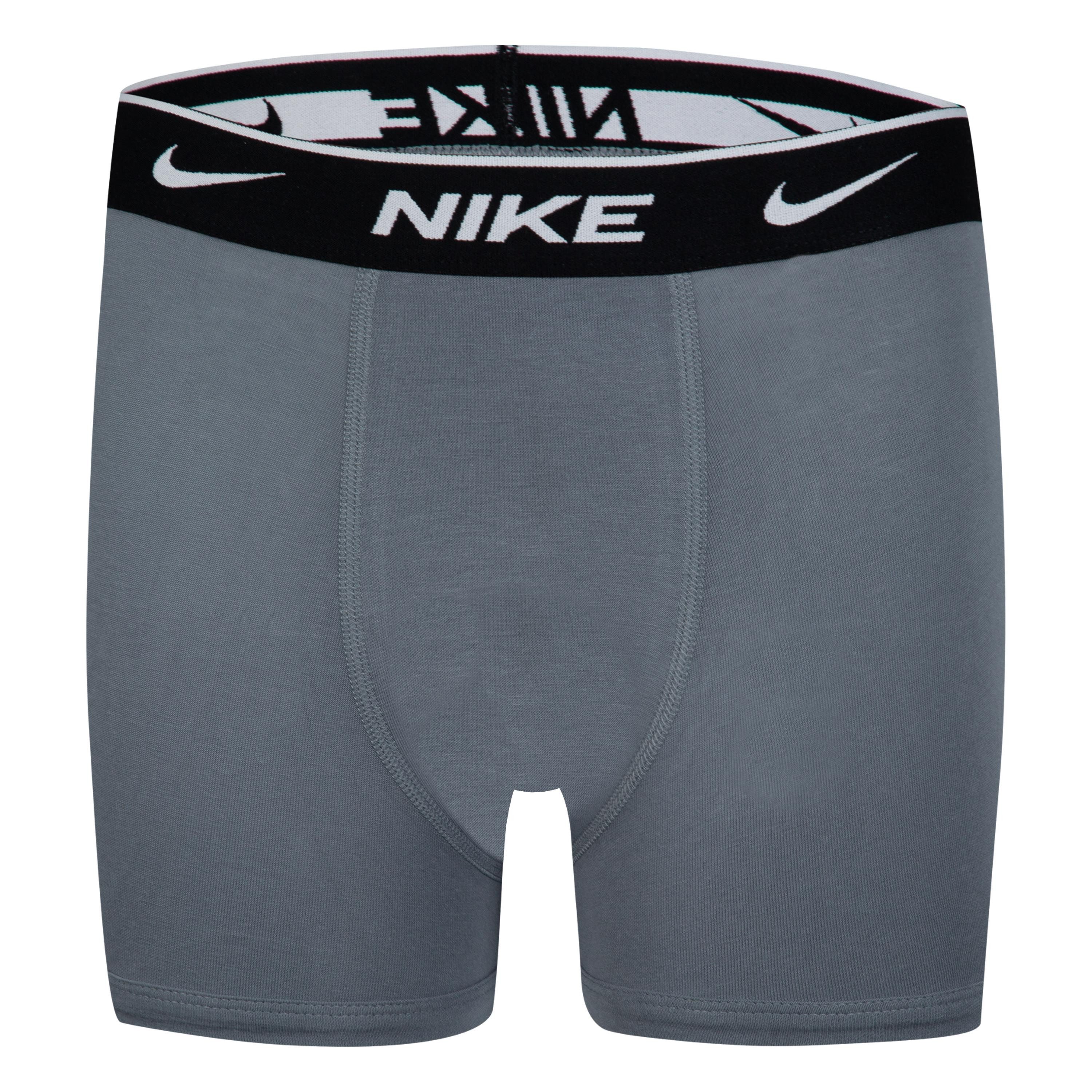 Nike Sportswear Boxershorts PRINTED EVERYDAY COTTON 3PK BOXER BRIEF - für Kinder (Packung, 3-St., 3er-Pack) aus Baumwolle und Elasthan, dreierpack, strapazierfähig
