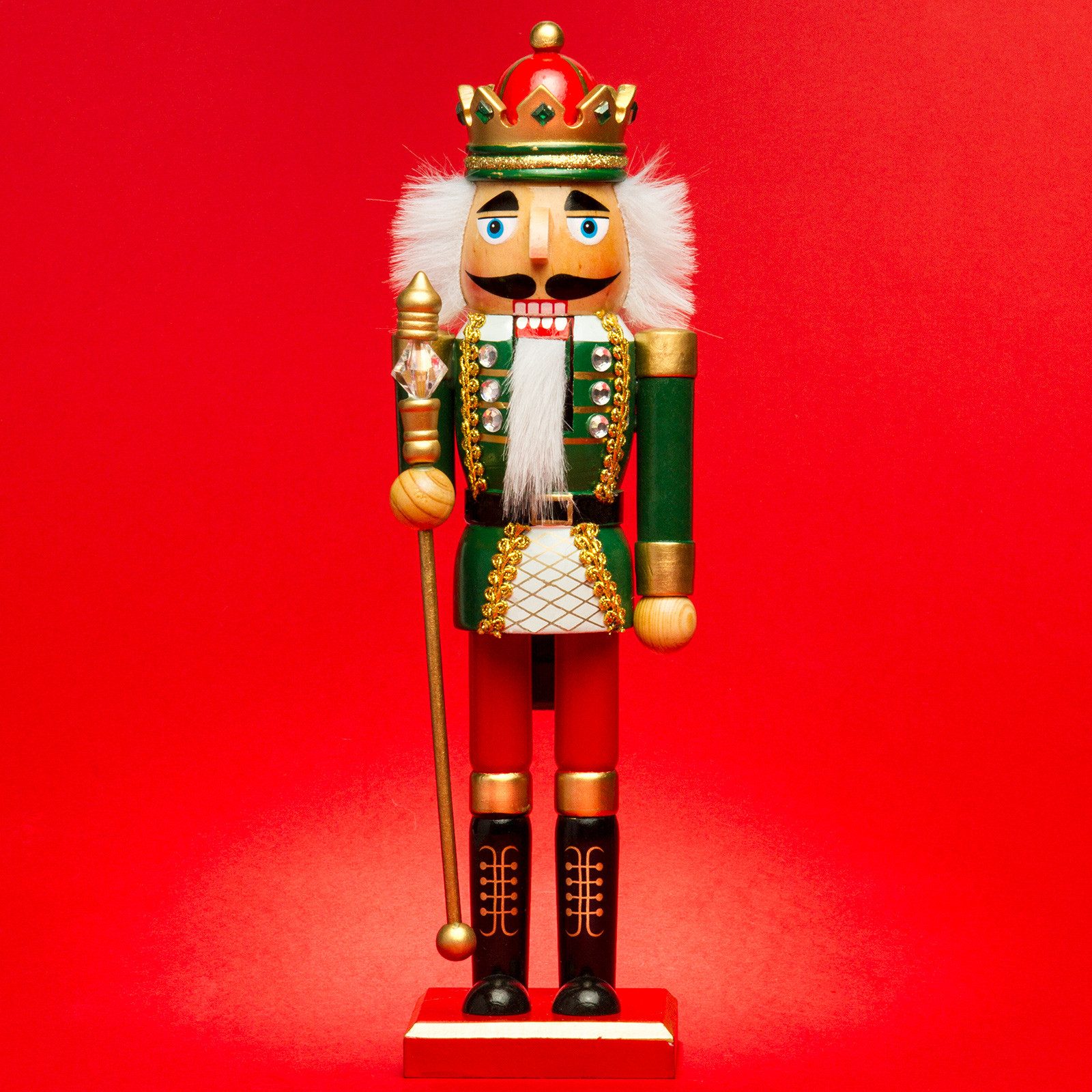 SIKORA Weihnachtsfigur NK-D traditionelle Deko Nussknacker günstig online kaufen