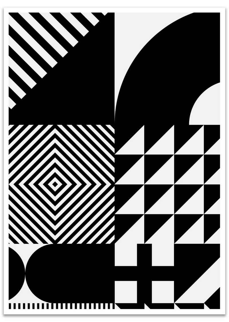 wandmotiv24 Poster Abstrakt, Geometrisch, Minimalismus, Minimalismus (1 St), Wandbild, Wanddeko, Poster in versch. Größen