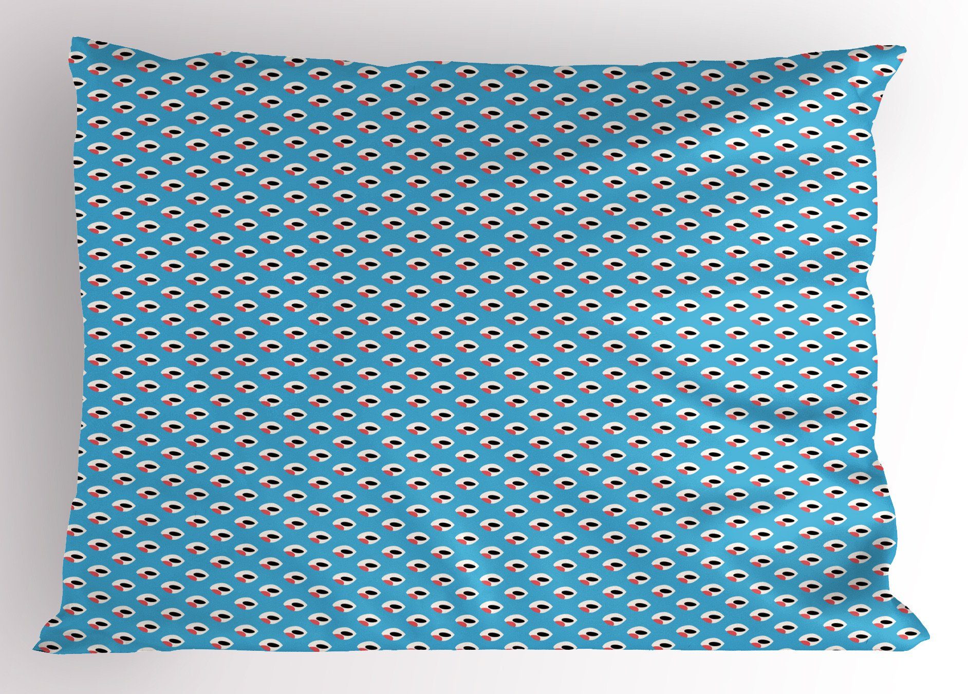 Kissenbezüge Dekorativer Standard King Size Gedruckter Kissenbezug, Abakuhaus (1 Stück), Abstrakt Geometrische Muster Quirky