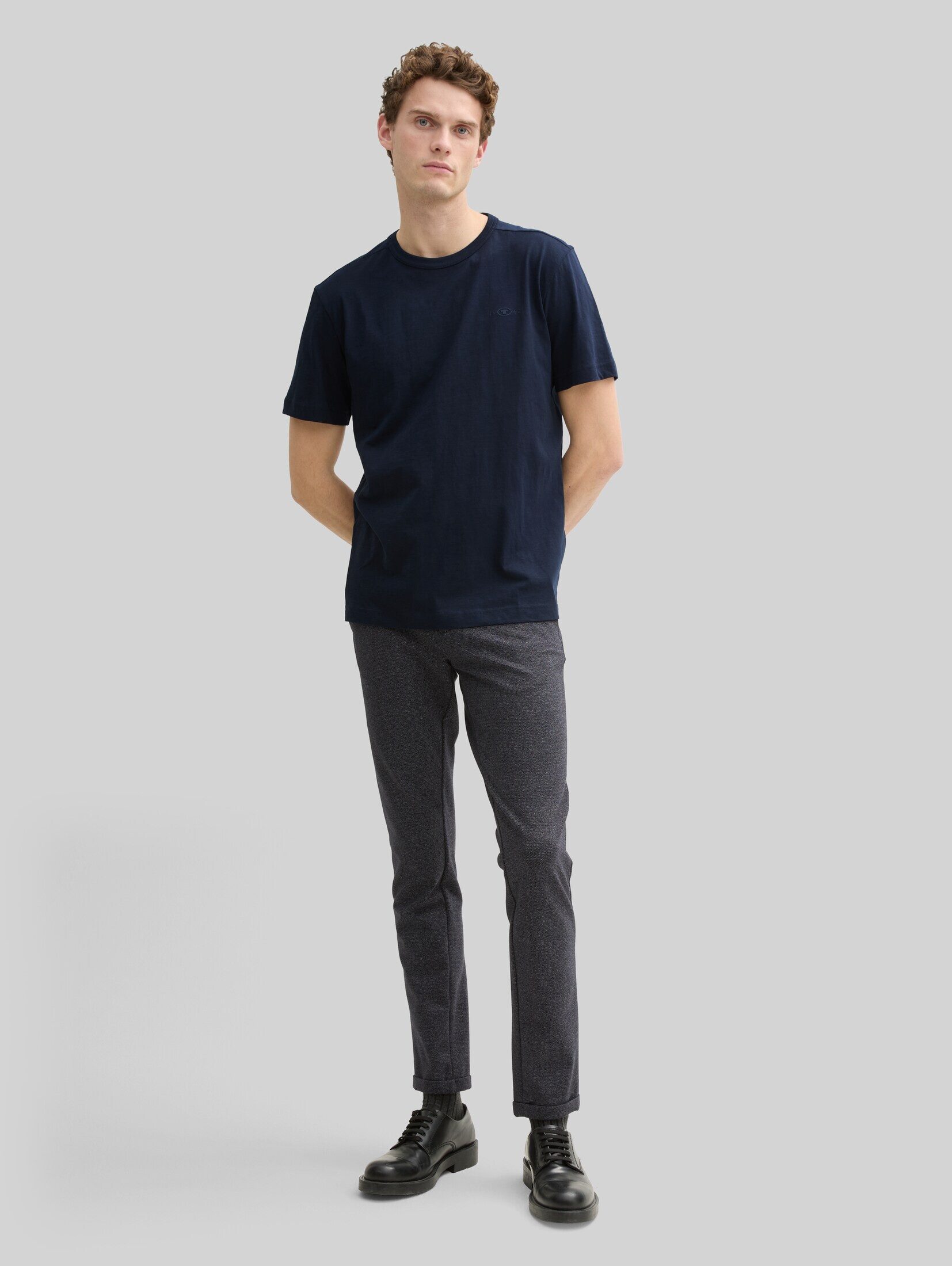 TOM TAILOR T-Shirt T-Shirt (im Einserpack) Basic T-Shirt aus Baumwolle – Bild 5 von 5