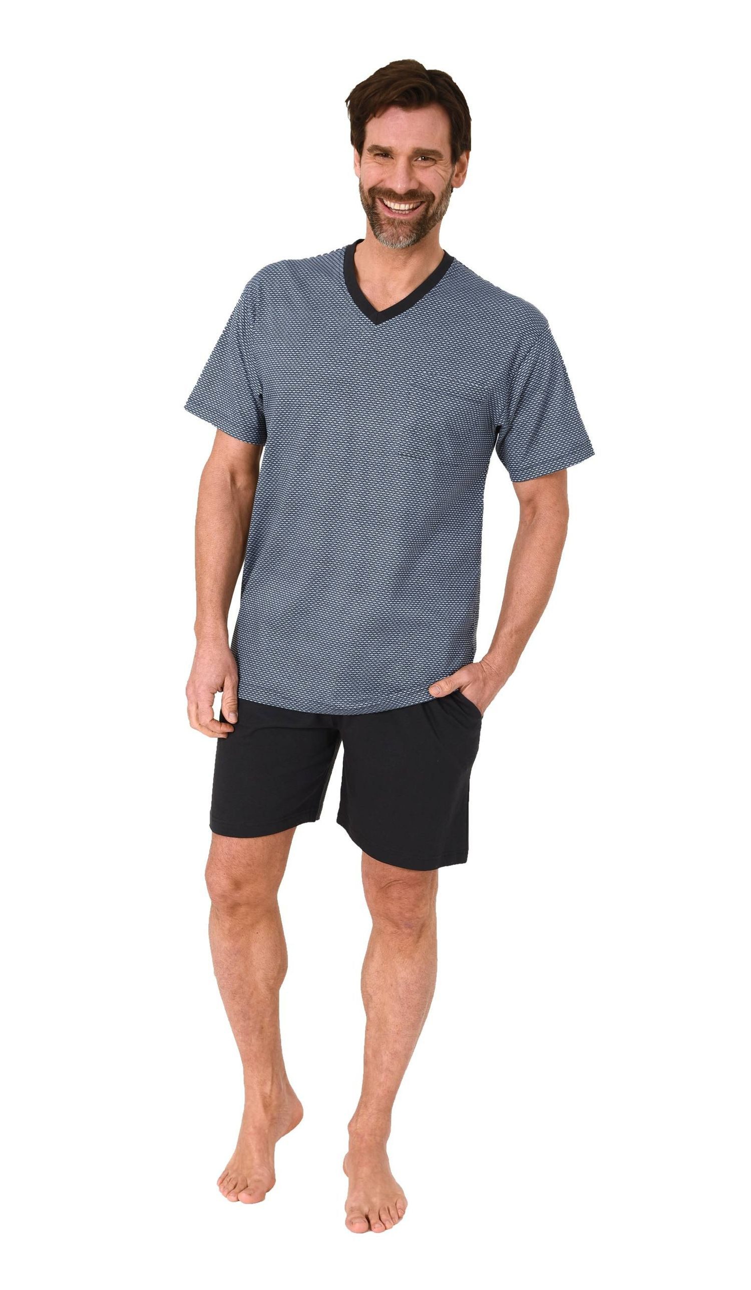 Normann Pyjama Normann Herren Schlafanzug kurzarm Shorty - auch in Übergröß günstig online kaufen