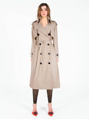 RUA & RUA Trenchcoat aus Baumwolle Gabardine für Damen in Beige (1-tlg)