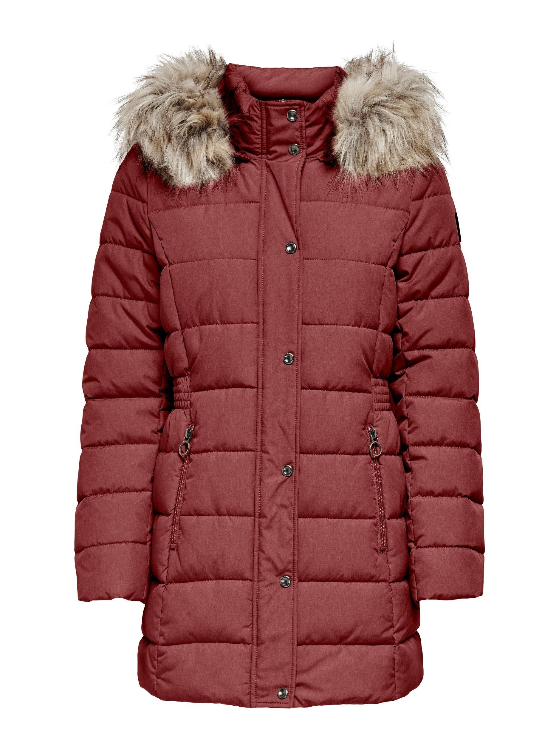 ONLY Steppmantel ONLLUNA QUILTED COAT CC spiced apple