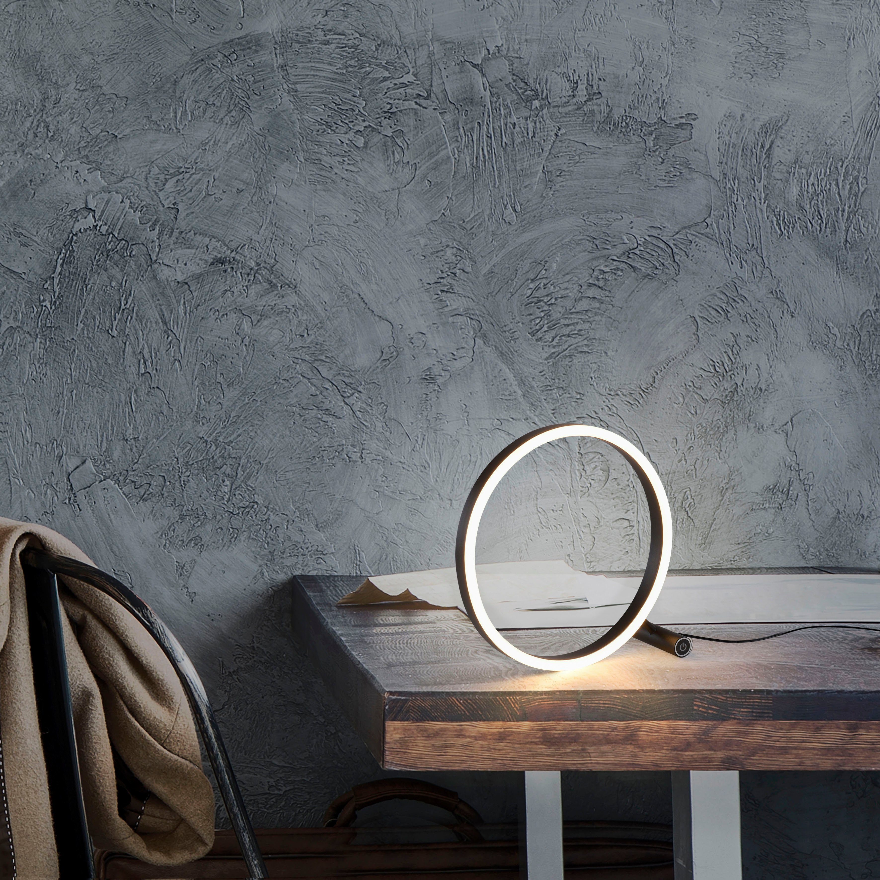 JUST LIGHT Tischleuchte RITUS, LED fest integriert, Warmweiß, LED, dimmbar günstig online kaufen