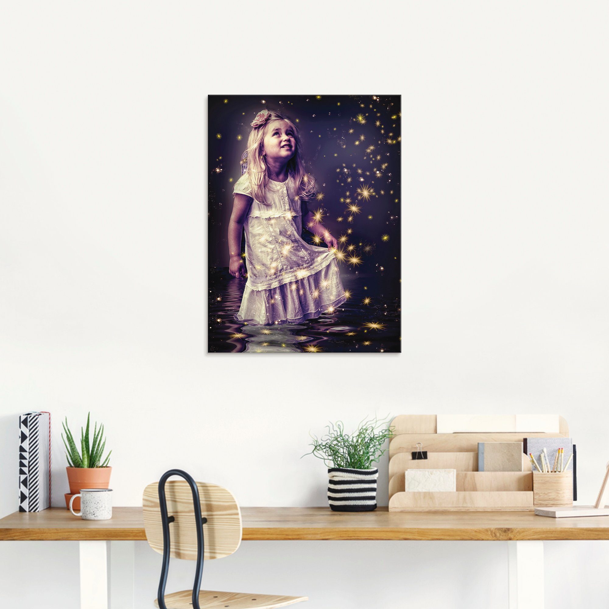 Artland Glasbild Märchen - Sterntaler, Geschichten & Märchen (1 St), in verschiedenen Größen