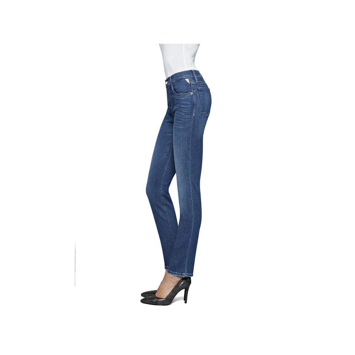 blau Replay (1-tlg) 5-Pocket-Jeans