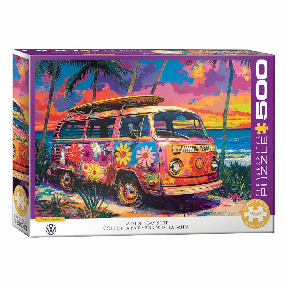 EUROGRAPHICS Puzzle VW Bayside- Shawna Steward, 500 Puzzleteile