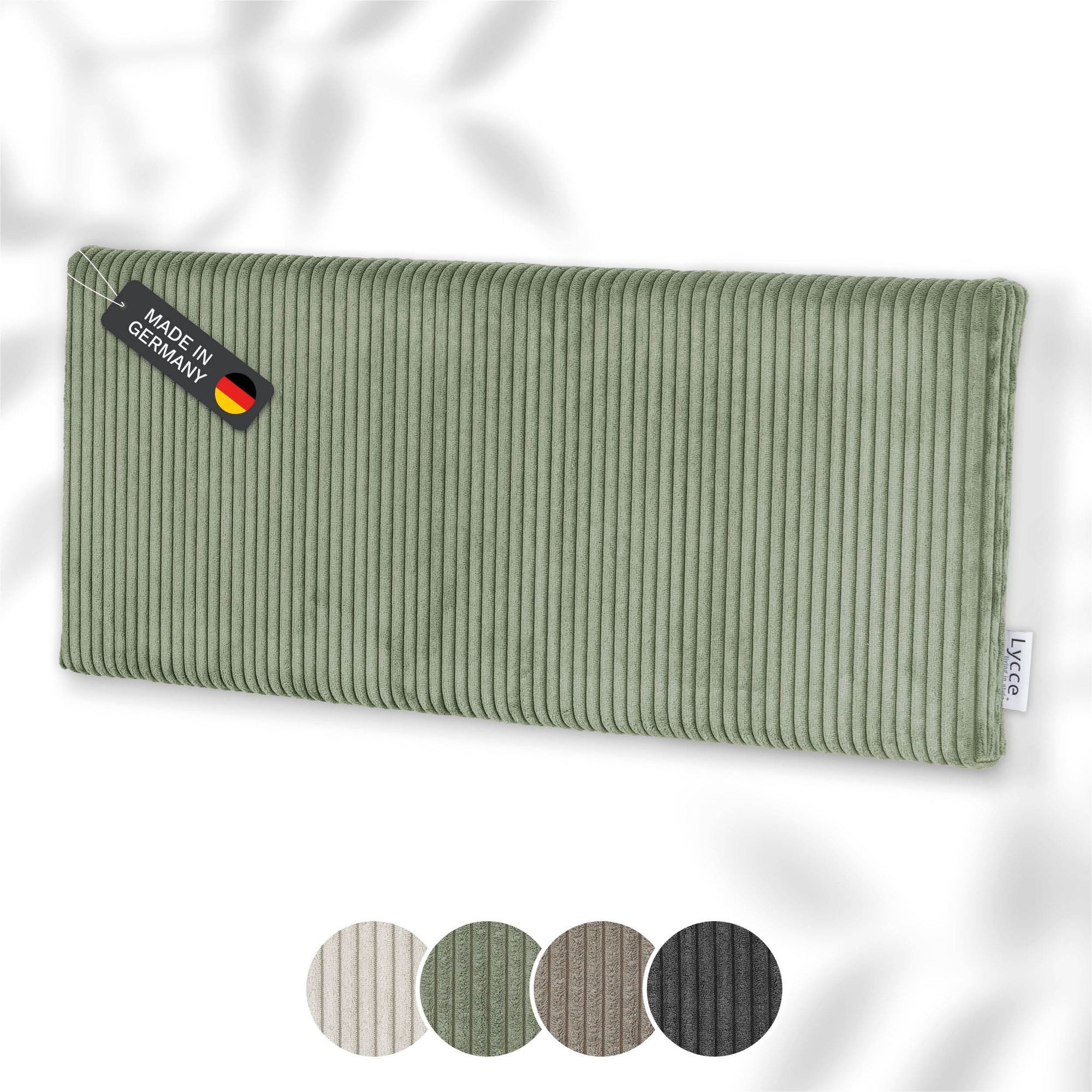 Lycce Kopfstütze Wandkissen Cord - Wandpolster Kopfteil Betten & Rückenkissen Sitzbank, (1 St)