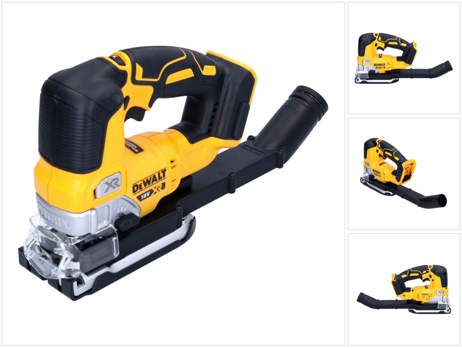 DeWalt Stichsäge DCS 334 N Akku Pendelhub Stichsäge 18 V Brushless Solo - ohne Akku, o