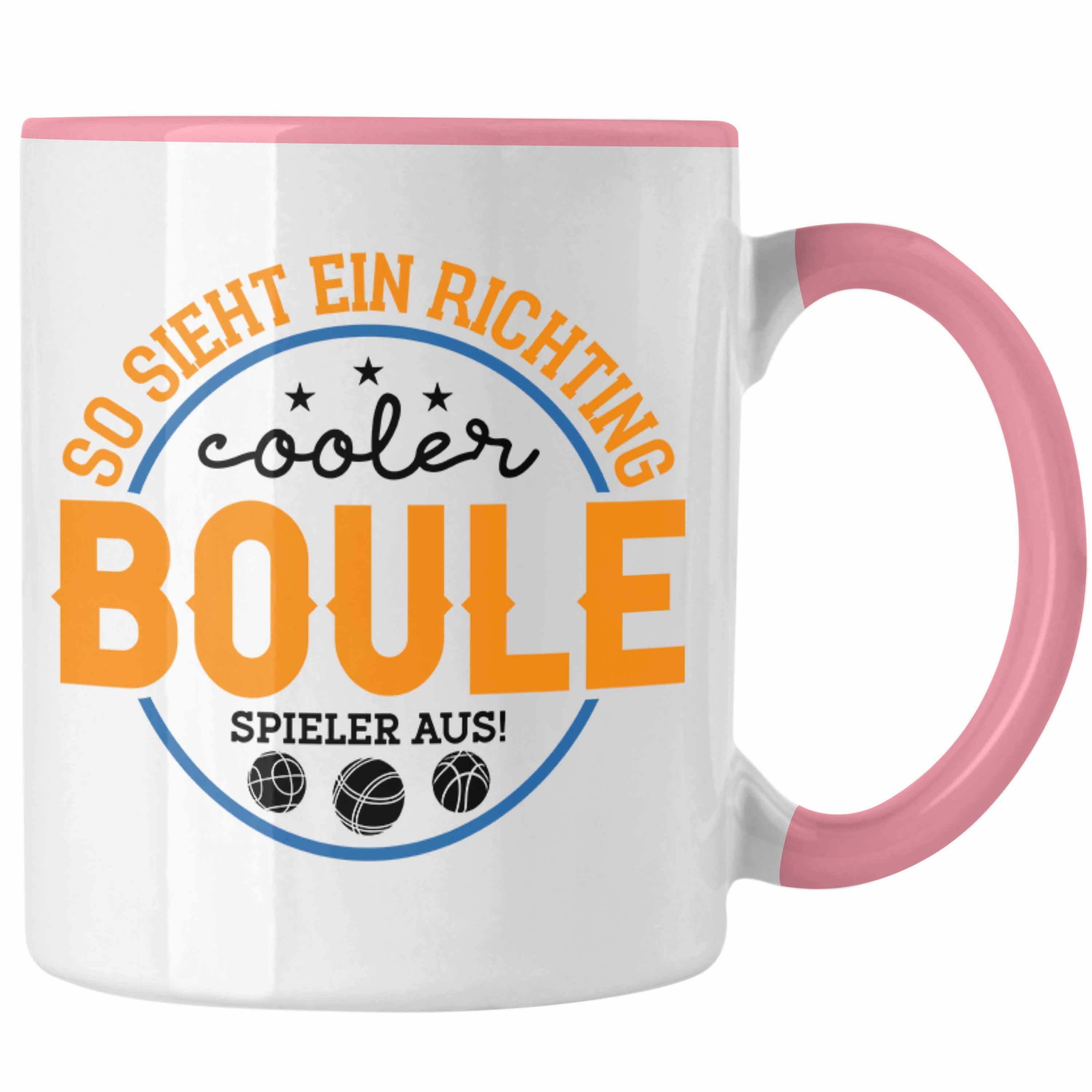 "So Ein Ge Rosa Spieler Tasse Boule Trendation Aus" Tasse Richtig Tasse Cooler Boule - Sieht