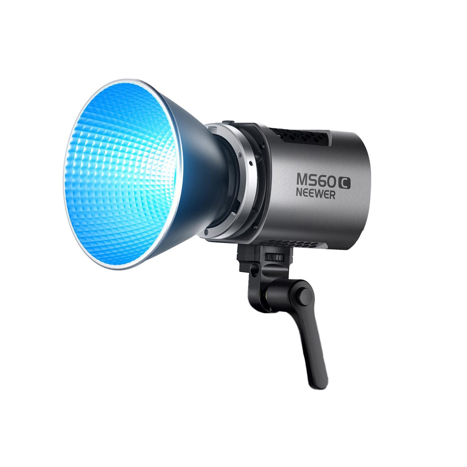 Neewer Videoleuchte Neewer Dauerlicht MS60C LED Videolicht mit Stativ und Kugelgelenk, Videografie, Fotografie, Content-Creator