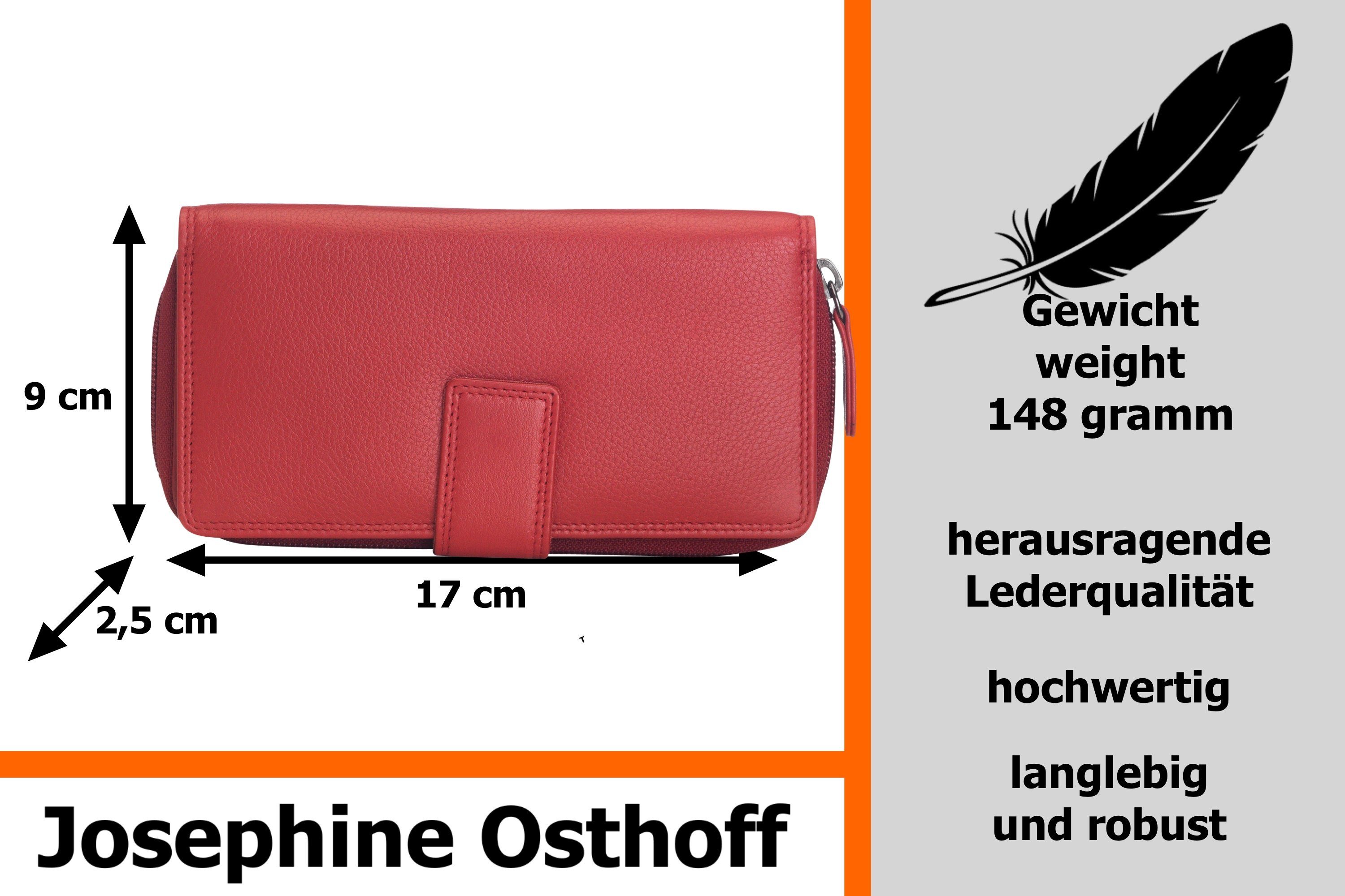 Osthoff Bremen kirsche Geldbörse kompakt Geldbörse Josephine