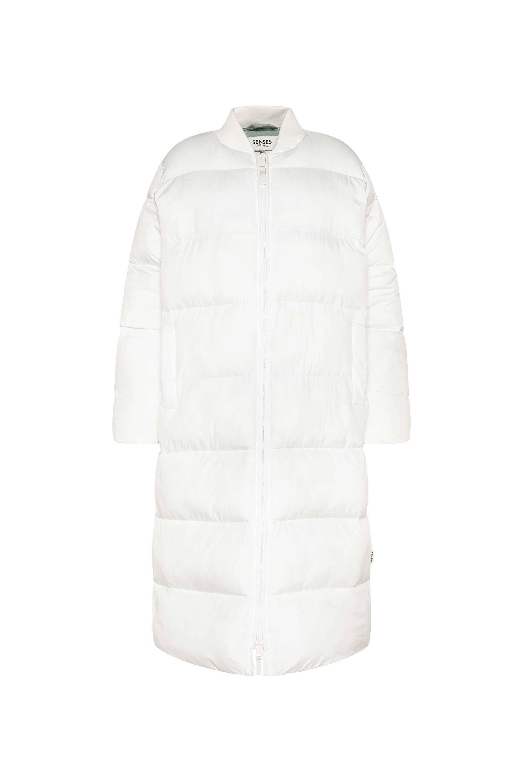SENSES.THE LABEL Langjacke mit Zwei-Wege-Reißverschluss
