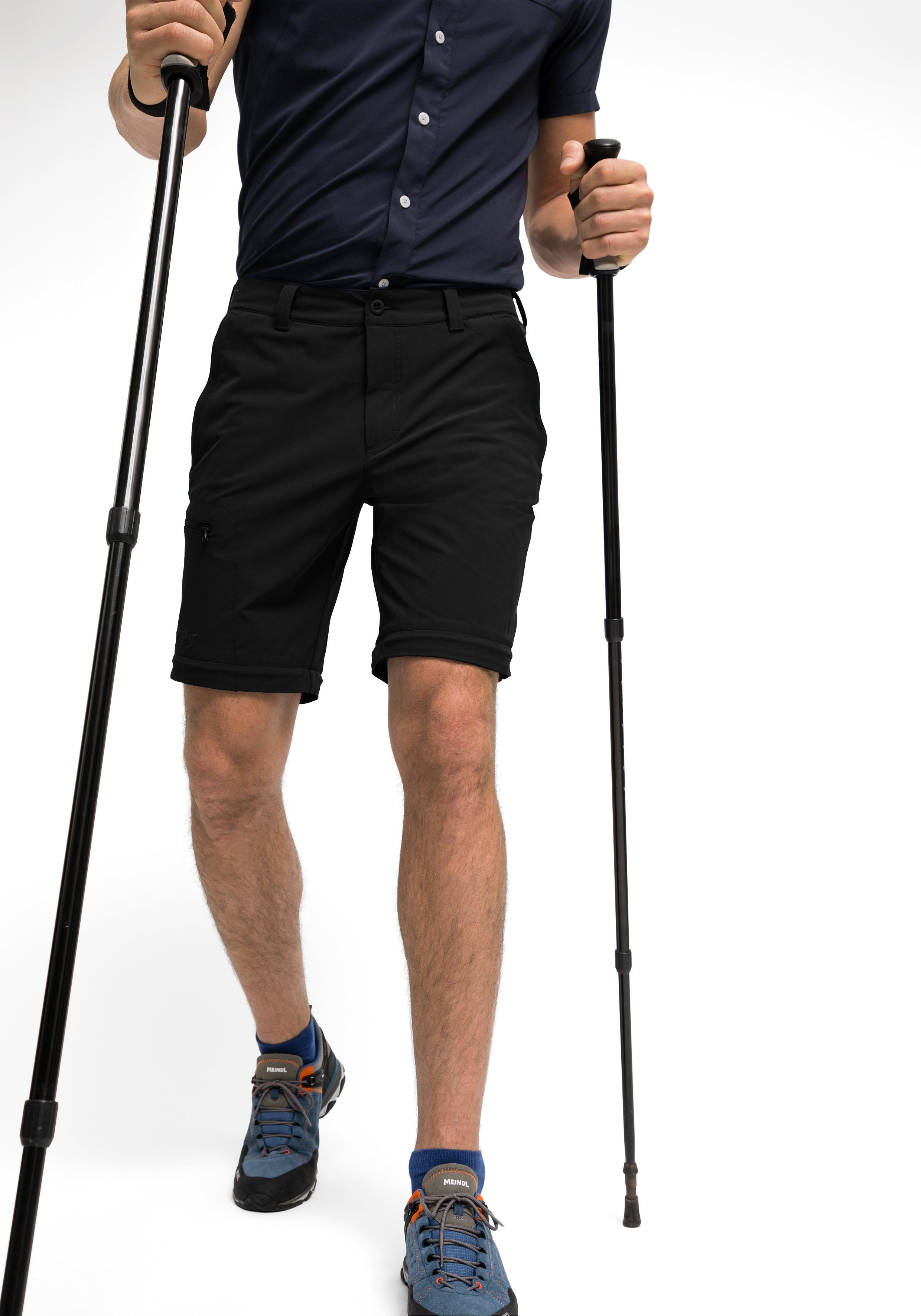 Maier Sports Outdoorhose Tajo Herren Zip-Off Wanderhose, atmungsaktive Trekkinghose, Regular Fit