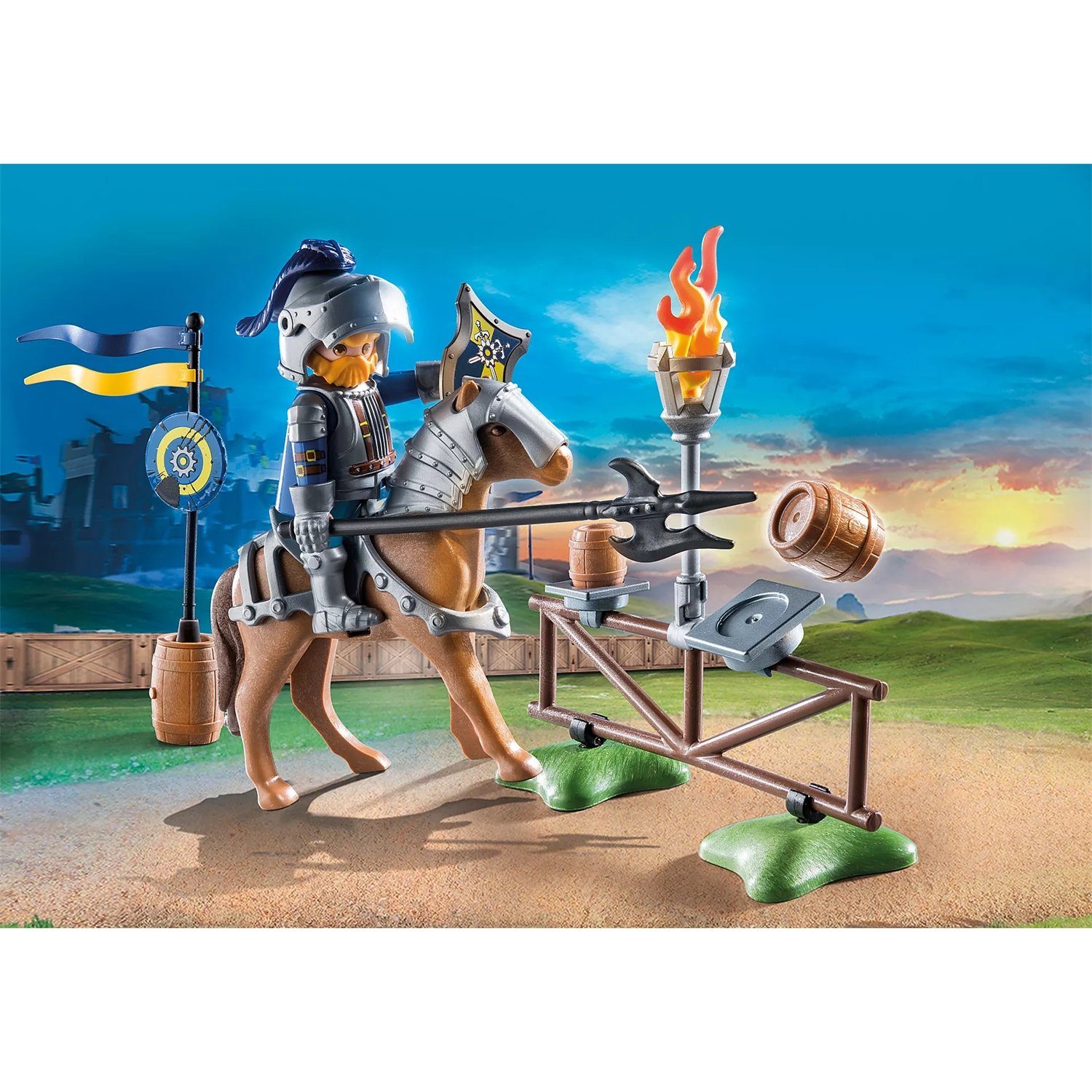 Playmobil® 71297 Novelmore - Übungsplatz Konstruktions-Spielset günstig online kaufen