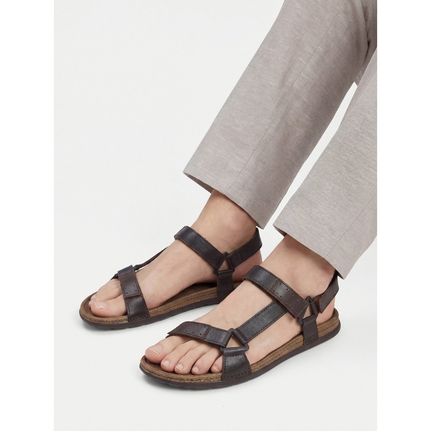 LASOCKI Lasocki Herren-Sandalen Braun Sandale