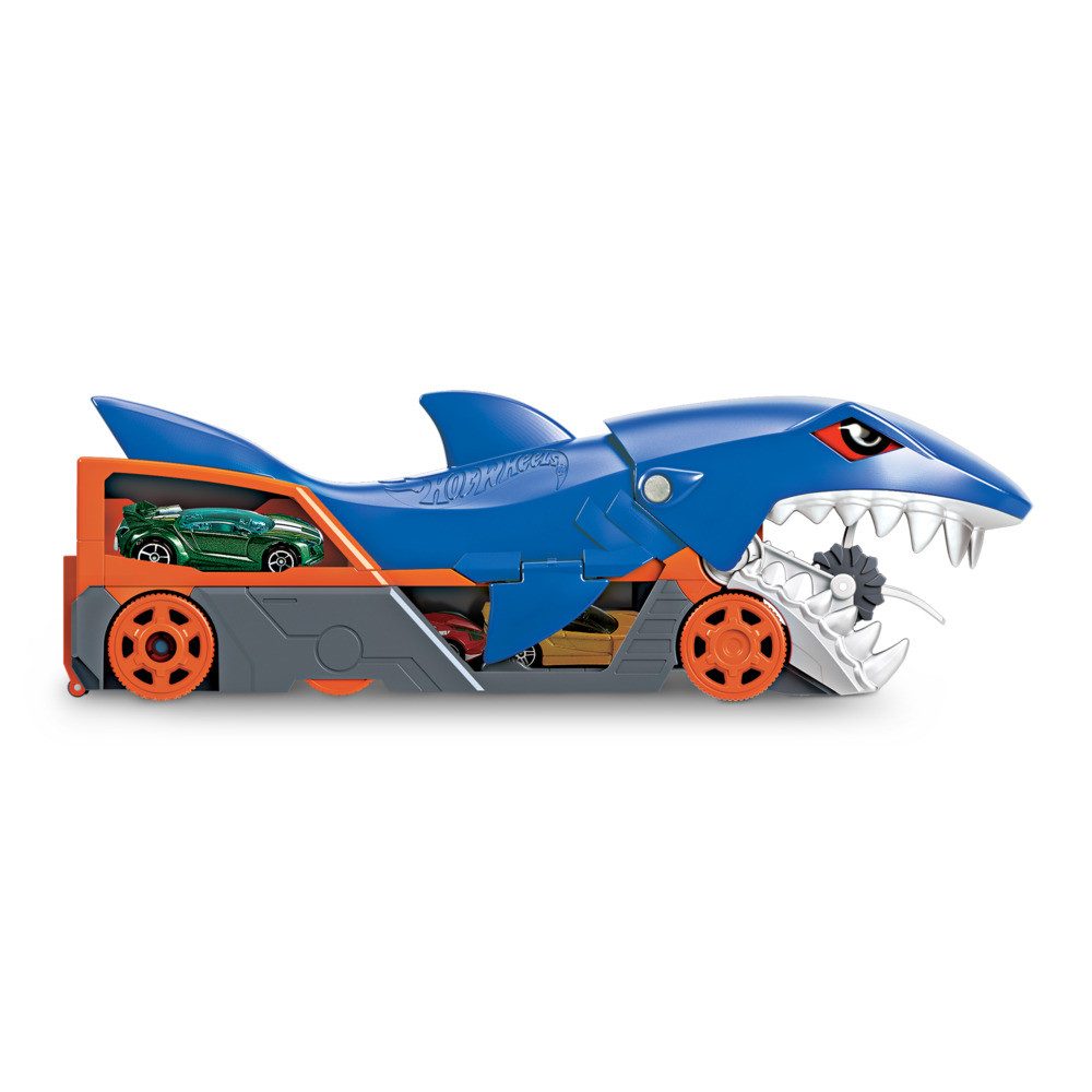 Mattel® Autorennbahn Hot Wheels Hungriger Hai Transporter