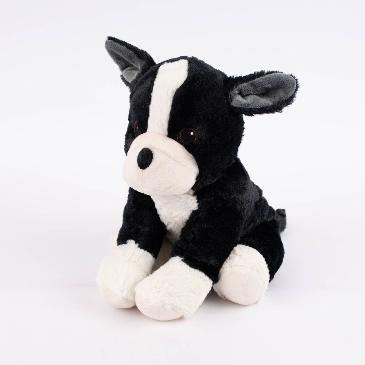 Warmies® Декоративні подушки Warmies Wärmestofftier Boston Terrier sitzend schwarz weiß Hirse-Lave