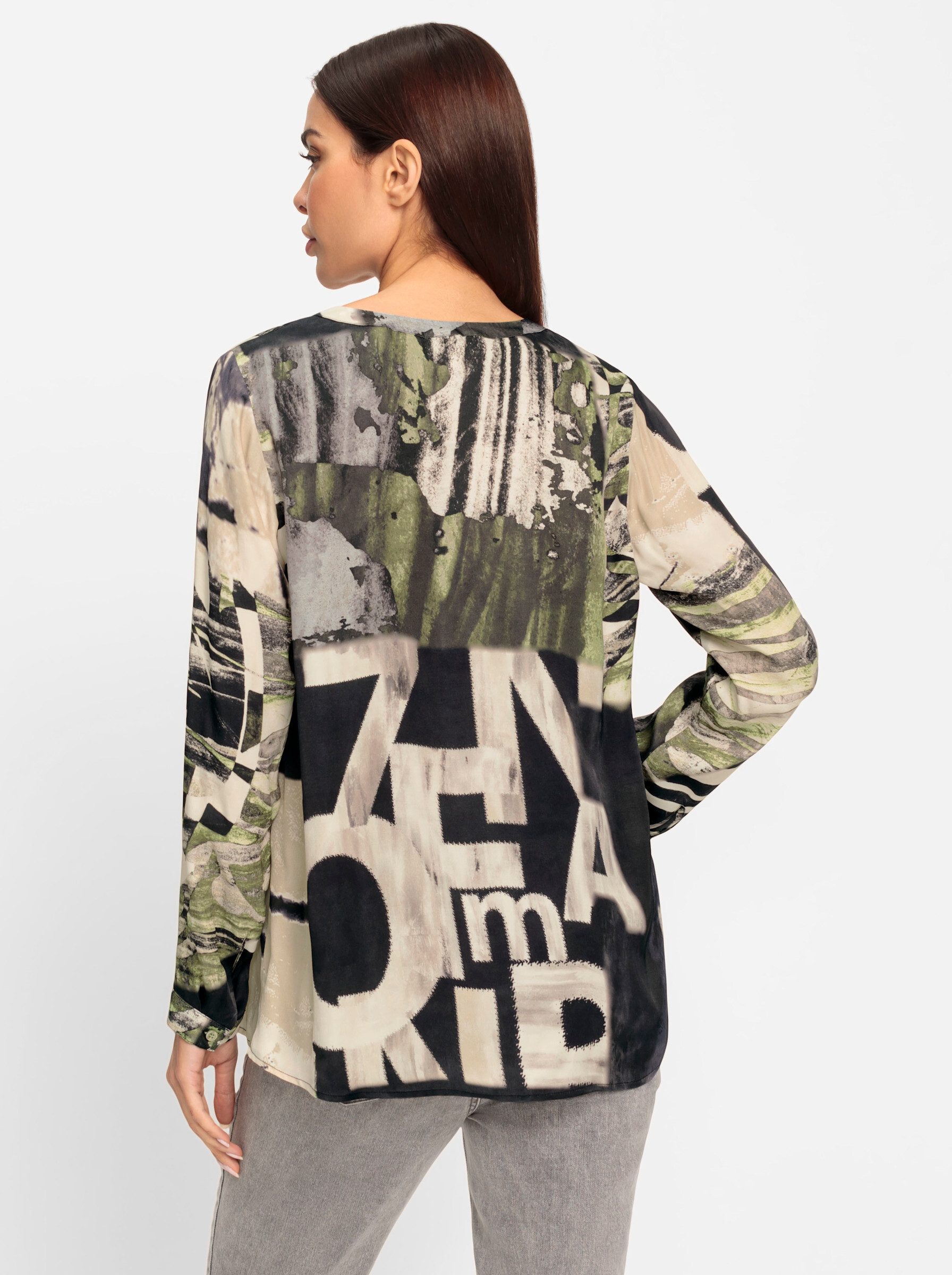 heine Klassische Bluse Druckbluse günstig online kaufen