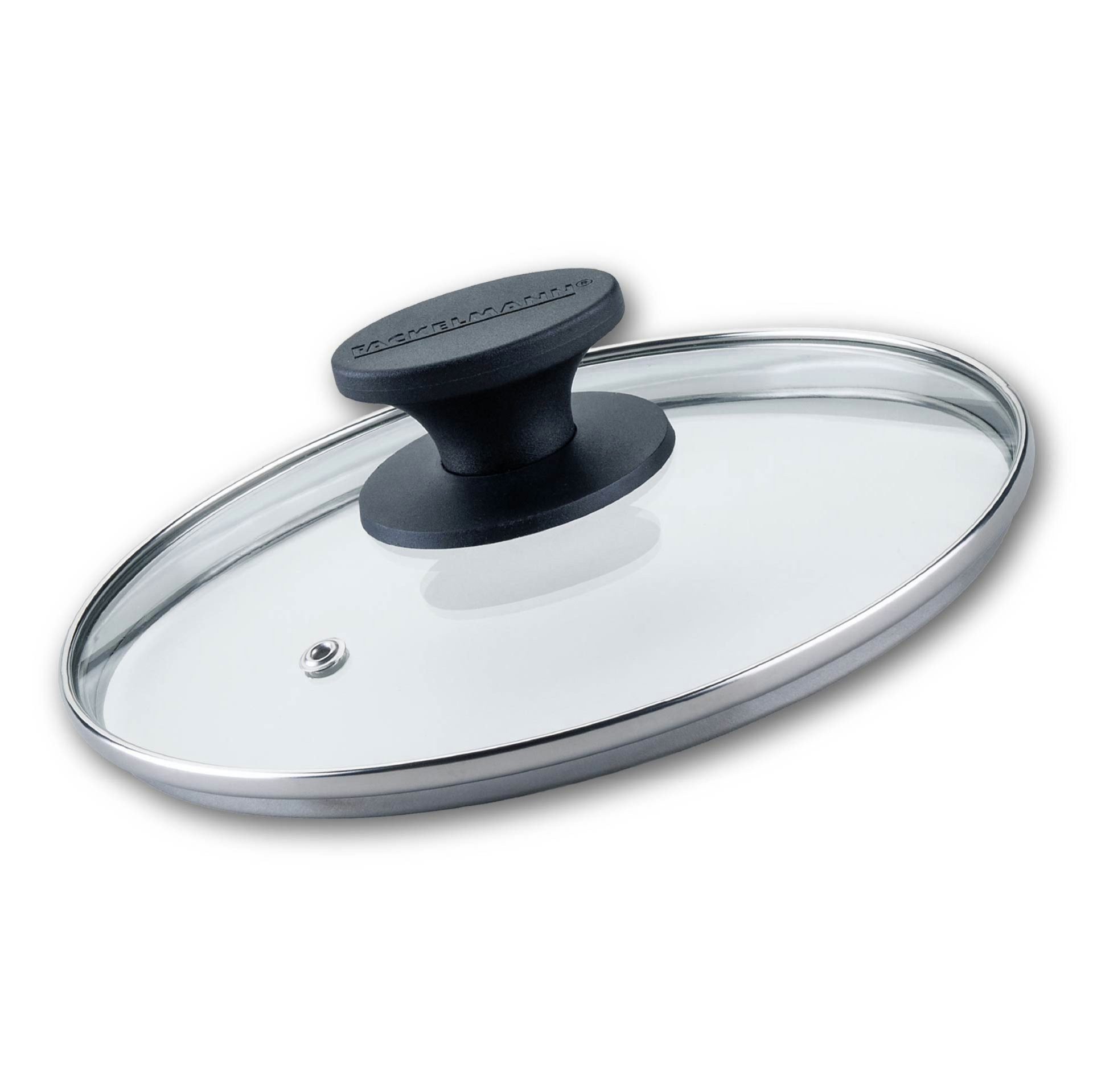 Pfannendeckel Pfannenglasdeckel 20cm – Hitzebeständig, Bakelit Griff, Universal