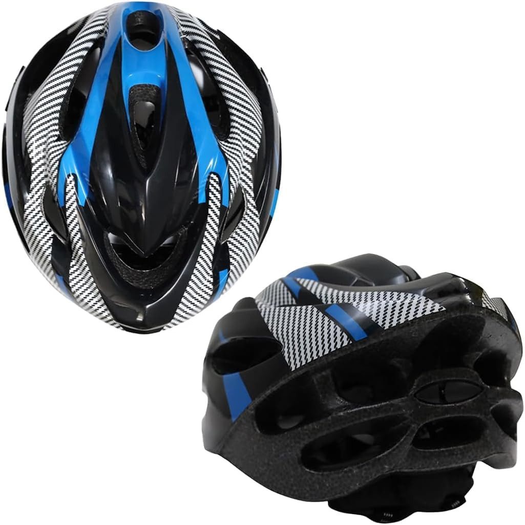 Endless Schutzhelm EL1049 Fahrrad- & Skatehelm – Verstellbar, Belüftet, Carbon Grau (Einzelartikel, 1 Stück), Stoßabsorbierende EPS-Schale
