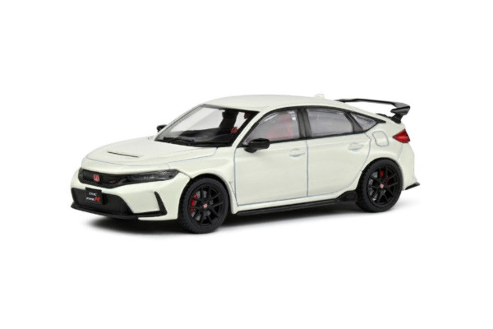 Solido Modellauto Honda Civic Type R 2022 weiß, Maßstab 1:43