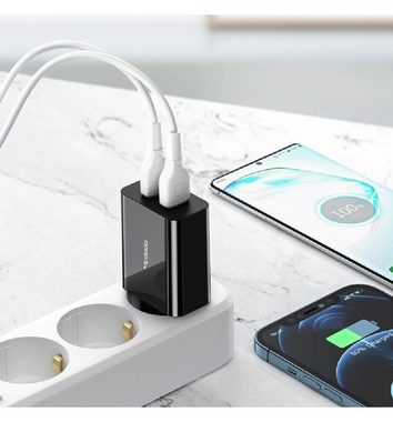 mcdodo 18W 2xUSB AC Schnellladung Ladegerät Netzteil 2x USB-Ports Smartphone-Ladegerät