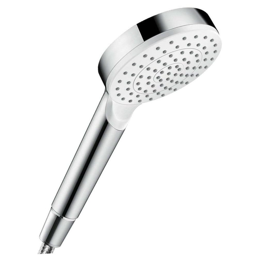hansgrohe Handbrause Crometta 1jet Handbrause Antikalk Funktion Chrom / Wei günstig online kaufen