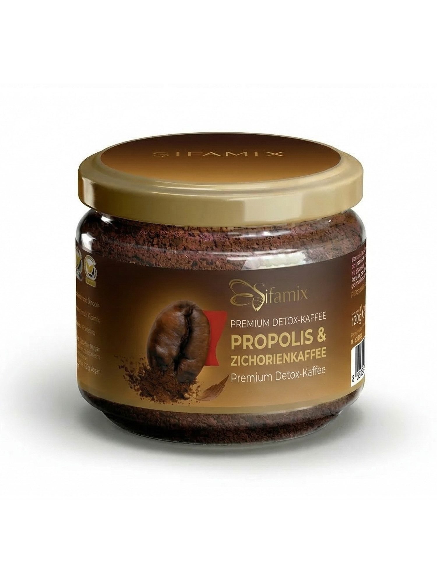 ADELSHOP Kaffee Premium Kaffee mit Propolis – Gewichtsmanagement 100g, 100% Natürlich, Ohne Zuckerzusatz, Unterstützt Gewichtsmanagement