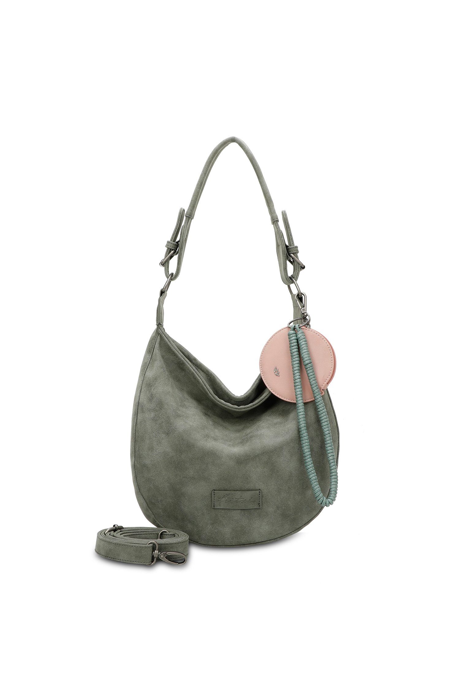 Fritzi aus Preußen Schultertasche Fritzi Hobo, mit abnehmbaren Schultergurt