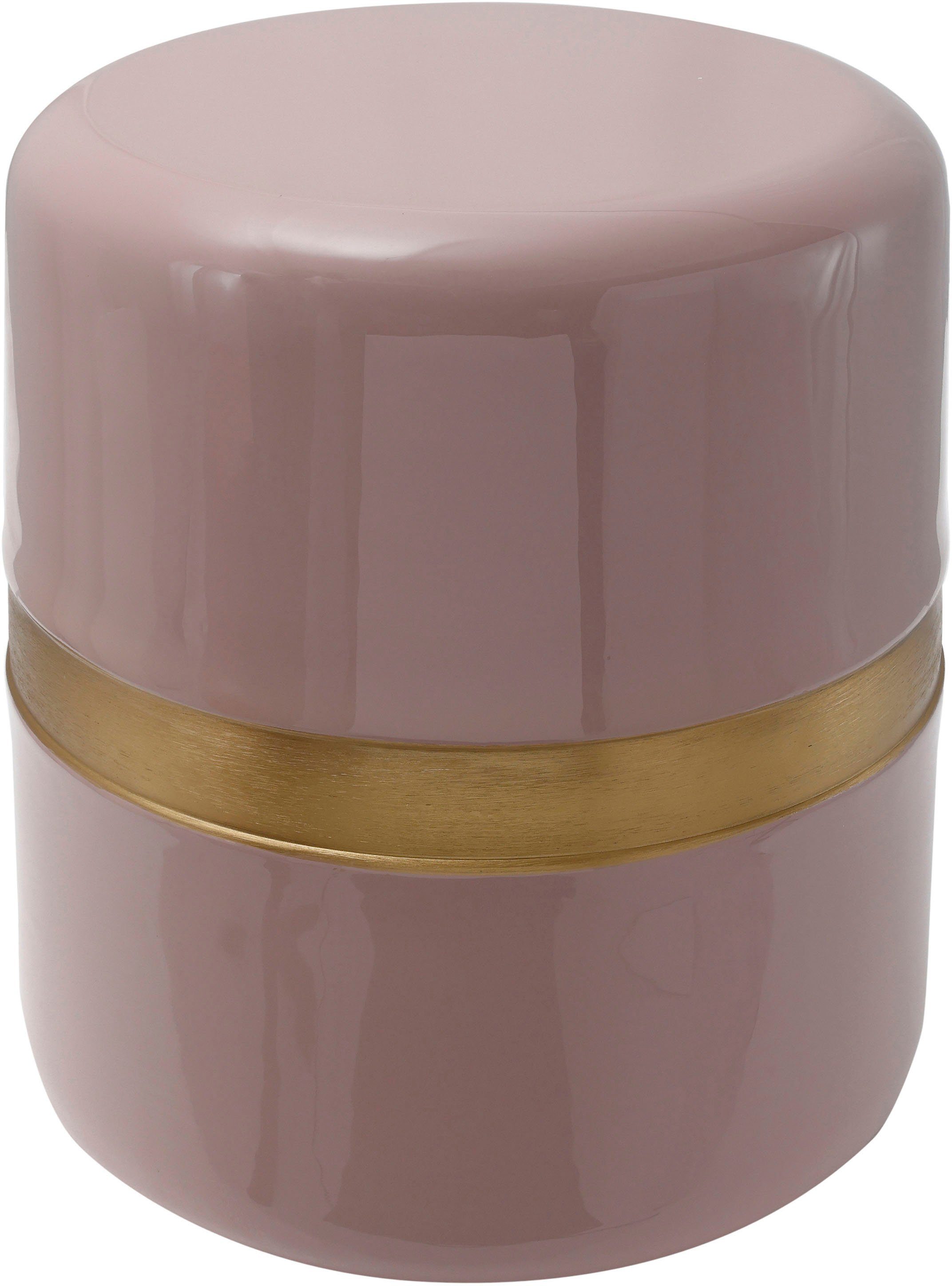 Kayoom Beistelltisch Art Deco 475, Abstelltisch aus Metall,funktional und stabil (1-St), Dekorativ, glanzvolle Lackierung, stilvolles Design