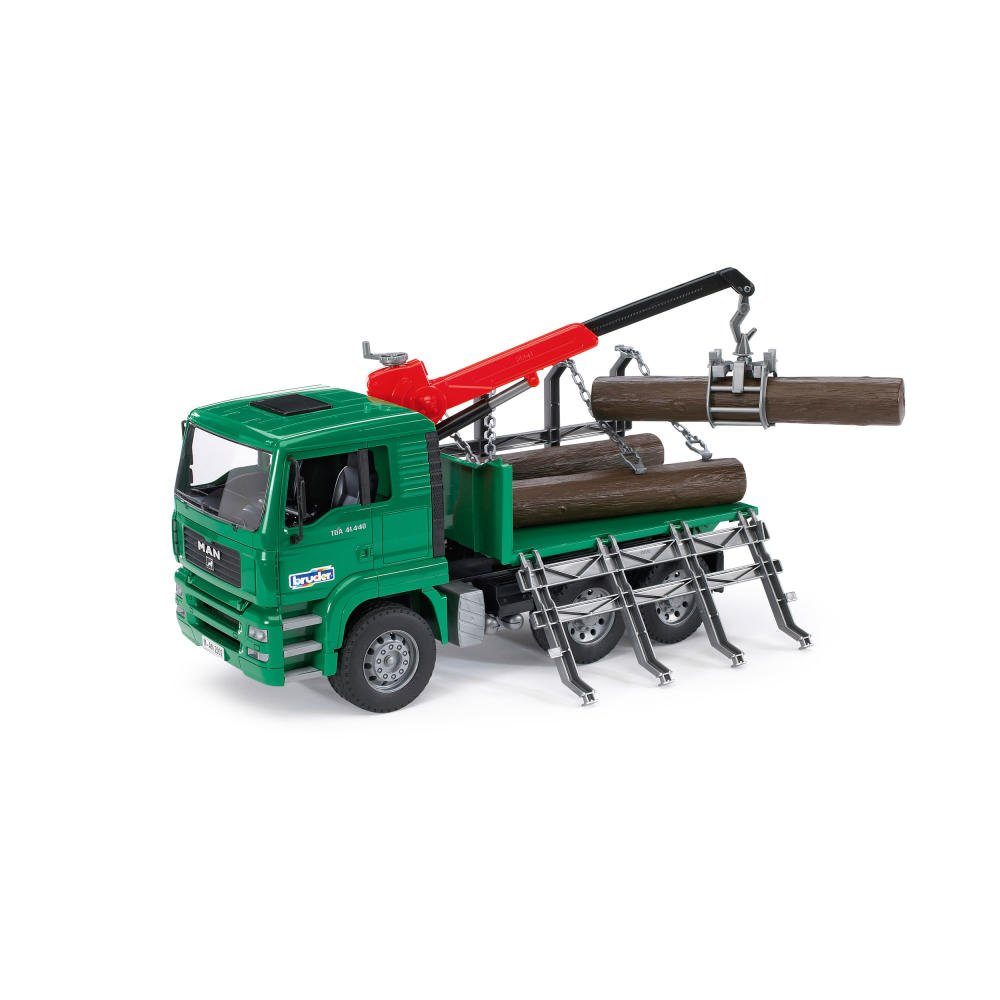 Bruder MAN Holztransport-LKW Spielzeug Lastwagen Modell 
