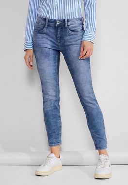 STREET ONE Slim-fit-Jeans im elastischen Materialmix