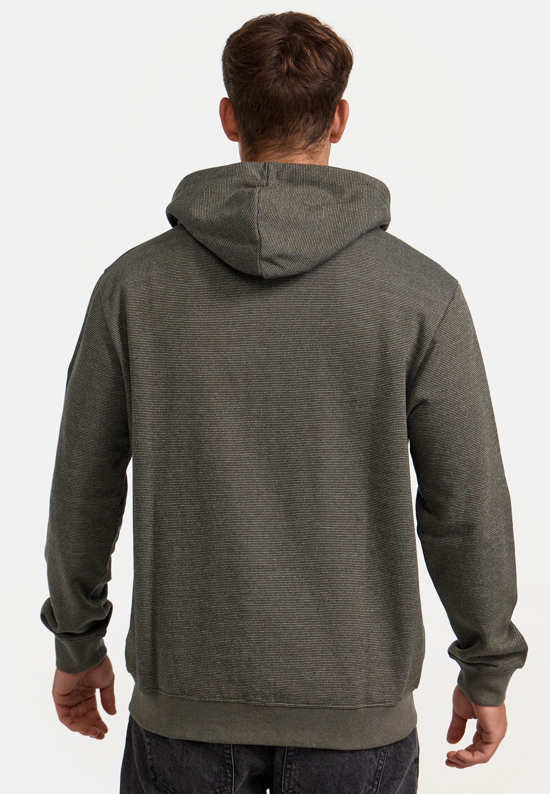 Indicode Sweatjacke Herren INBaustian Herrenjacke Reißverschluss mit kuscheliger Innenseite
